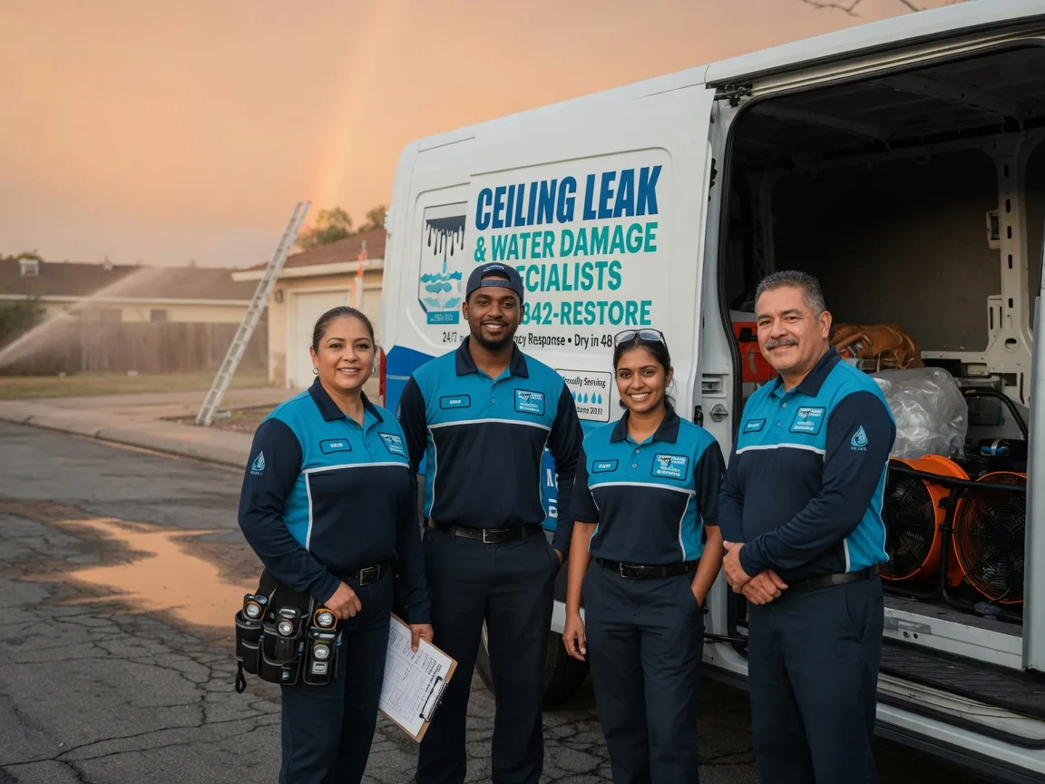 Ceiling Leak Cleanup company in Henry, TN
